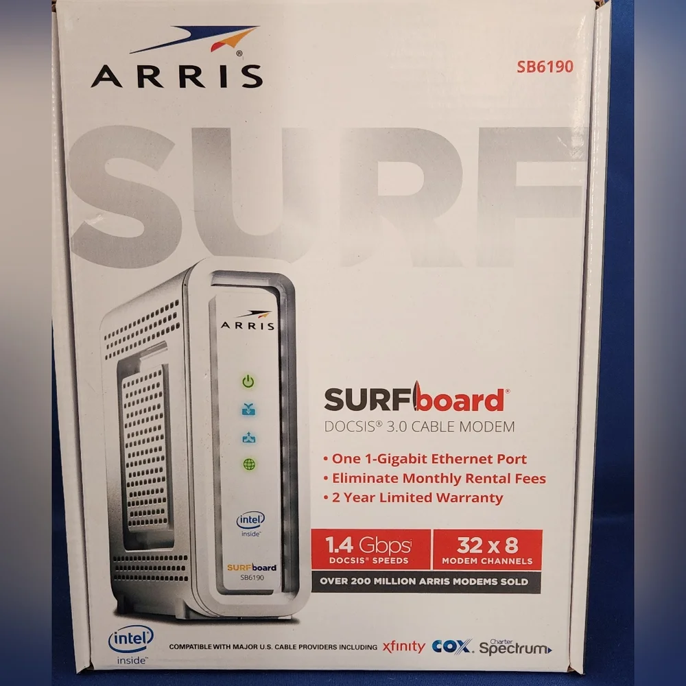 SURFboard White Cable Modem